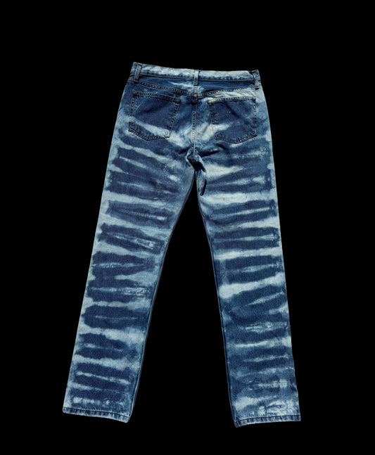 CUSTOM Classic Blue Stripe Denims